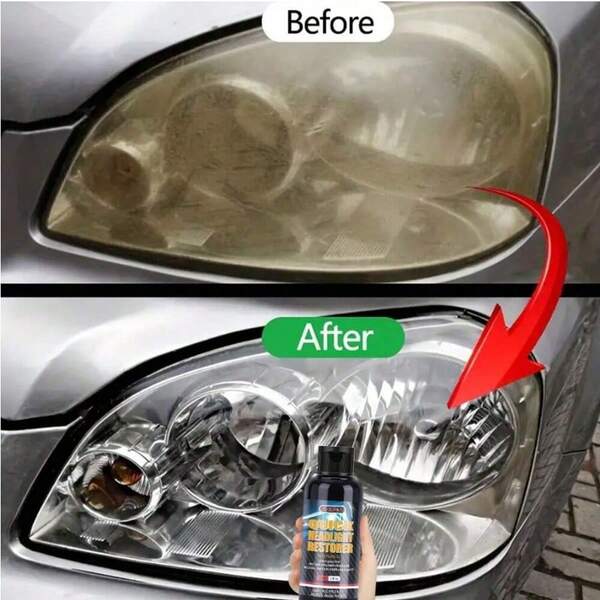 JB-XPCS Headlight Restoration Kit, Headlight Renovation Agent, Scratch Repair Product, Headlight Renewal, Car Accessories