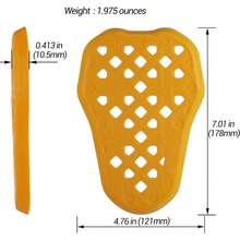 CE NIVEL 2 - Protector de motocicleta para motocicleta, chaquetas y pantalones - CADERA - Ver 6