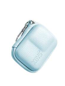 EVA Leather Earphone Case, Data Cable, Charger, USB Drive, U Shield Hard Shell Protective Storage Box, Shock-Proof And Pressure-Resistant. PU Leather Candy Color Scratch-Resistant Portable Printer Storage Box. Small Camera Protective Case. Travel Essentials Charger Case Digital Camera Accessories Cable Organizer Electronic Organizer Storage Bag Waterproof For Travel For Tech For Women For Men - Blue - View 9