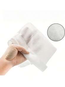 100pcs Dry Sweeping Cloths Pads, Compatible With Sweeper - Disposable Duster Refills Mop Pads For Floor Mopping And Cleaning, Thickened Disposable Electrostatic Dust Removal Paper, Disposable Mopping Cloth, Dusting Cloths - White - View 6