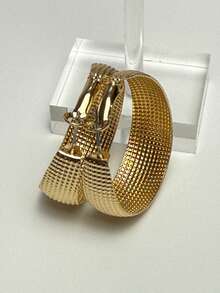 1 Pair Fashion Silver-Plated High-Quality Earrings, Micro Particle Surface U-Shaped Earrings, Suitable For Women, Party, Engagement, Wedding, Birthday, Jewelry Accessories To Showcase Charm, Great Gift Choice