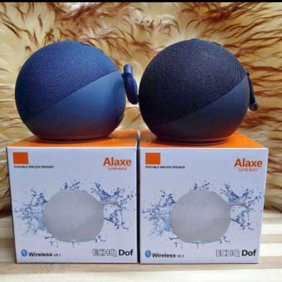 Alaxe Speaker Type Alaxe Bluetooth Rechargeable In Various Colors Available - 藏蓝色 - 查看 1
