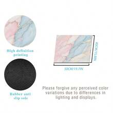 Stove Protector Mat, Utensil Drying Mat, Non-Slip & Scratch-Resistant Washable Fabric, Suitable For Gas Stove, Induction Cooktop, Washing Machine, Dryer, Glass Tabletop, Durable Kitchen Appliance Cover, Artistic Tableware Accessory, Stove Side Guard - Multicolor - View 7