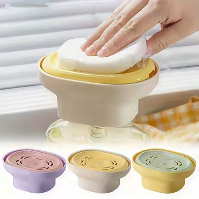 Dispensador de jabón líquido de cocina con bomba, caja de almacenamiento de suministros de limpieza, herramienta de limpieza versátil para lavabo, jabón de manos, vajilla, esponja, limpiador de cepillos