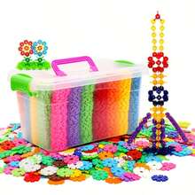 200/120 件彩色塑料积木套装 - 编号字母、雪花等 - 万圣节和圣诞节的理想节日礼物，益智玩具|充满活力的装饰|塑料，积木玩具 - 彩色 - 查看 6