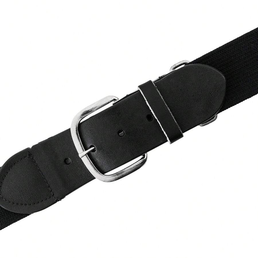 Sports - Cinturones de béisbol y sóftbol para adultos y jóvenes, en varios colores - Negro - - Ver 1