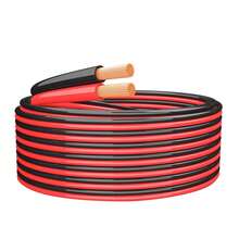 14Gauge 16.4FT/30FT/50FT/100FT Electrical Wire Cable 2 Conductors Red Black Cable Hookup LED Lighting Strips Flexible Wire Extension Cord 14AWG Copper Clad Aluminum Copper Wire 12V/24V DC 5M/9.2M/15.3M/30.5M