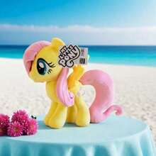 Hasbro Plush Doll - Twilight Sparkle Princess Design, With Shiny Horn And Rainbow Mane, Soft And Comfortable, Suitable For Girls, Holiday Gift, Suitable For Children 3+ Years Old, Official Authorized Character - Fluttershy - View 4
