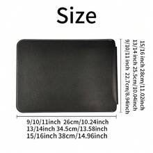 1 Pc Laptop Bag Compatible With 11-16 Inch Apple Laptops, HP, Chromebook Surface Multi Functional Storage Inner Bag, IPad Computer Mouse Pad Integrated Inner Bag