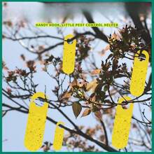 Yellow Hook-Mounted Insect Sticky Traps.These Long-Lasting, Double ...