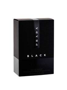 Prada Luna Rossa Black 男士淡香精喷雾，EDP 香水，50毫升/1.7盎司，100毫升/3.4盎司，琥珀木质调，适合送给男友、丈夫、父亲、兄弟，生日、毕业派对、旅行、露营、户外活动、校园旅行、节日、周年纪念、办公室、冬季、圣诞节等特殊场合。 - EDP - 查看 3