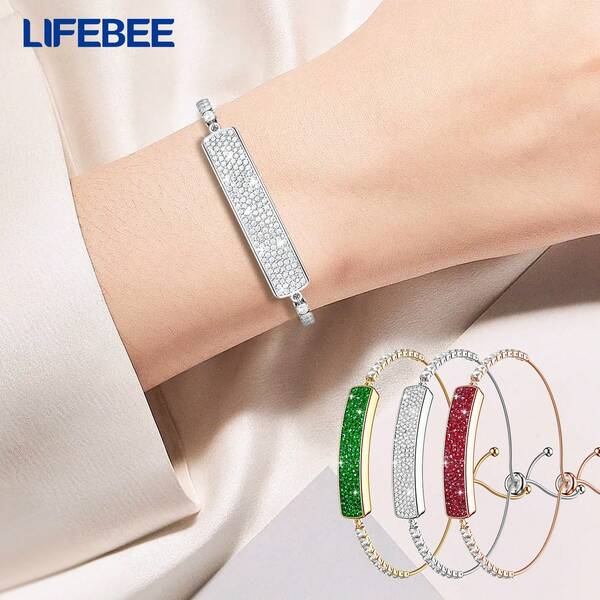  LIFEBEE Fashionable Smart Bracelet, Wireless 5.3 Fitness Tracker With Multiple Sport Modes, Sleep Tracking, Remote Control Camera, Step Count, Multifunctional Smart Fitness Bracelet For Women