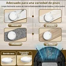 3800pa Robot Vacuum Cleaner, 4 Modes Of Use - White - View 10