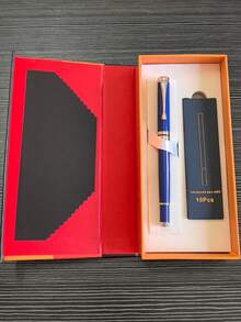 [Customization] Offer 1pc High Quality Customized Ballpoint Pen, With 1pc Gift Box Pocket Clip - Smooth Writing, Refillable Midi, Elegant Gift Box, 5pcs Extra Refills, Personalized Business Gift - Unique, Thoughtful For Colleagues, Friends, Family, Christmas, Father's Day, Thanksgiving, Back To School, For For University, High School Senior High School Students, College Students, University Students, Freshman, Sophomore, Underclassmen, Season Picks, Office & School Supplies, Customized Ballpoint Pens,Office Decor - Multicolor - View 112