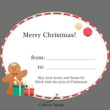 Custom Cardboard, Custom Postcards, Custom Christmas Cards, Custom Greeting Cards, Custom Gift Box Labels, Custom Tags, Custom Wine Labels, Custom Gift Tags, Custom Item Classification Labels, Custom Gift Tags, Party, Birthday, Gathering, Back To School, Independence Day, Beach Party - Christmas Card Paper - View 27