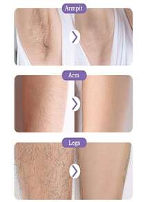 Nano Glass Grinding Hair Removal Device, Creative Physical Depilation Exfoliating Tool, Harmless To Skin, Hair Products And Accessories For Barber Salon Beauty Travel Essentials - Women's Hair Removal Device Manual Hair Removal Device Brush Hair Removal Device - Màu xanh lam - Xem 11