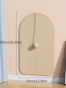 1PC Sisal Cat Scratch Board Sturdy Cat Scratch Pillar Heavy Duty Anti-Scratch Mat Cat Gift For Living Room Bedroom Sofa Wall Cat Owner Cat Exercise And Rest Promote Scratching Habits Valentine's Day Thanksgiving Party Birthday Gifts - Multicolor - View 13