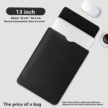 Etui na laptopa PU 13/13,3/14/15/16 cali, przenośna torba na komputer, ochronna osłona tabletu, torba na notebooka, torba na tablet, torba do przechowywania artykułów biurowych