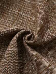 Vintage Textured Casual & Office Wear Blazer For Women