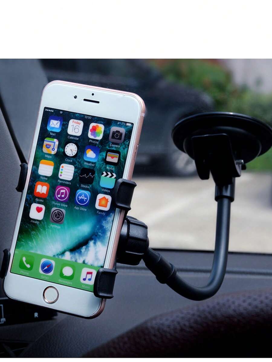 360°旋转车载手机支架，通用仪表盘安装式车载手机支架，GPS手机支架，汽车配件，车载手机支架