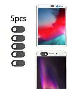 10 pezzi Adesivi copri obiettivo fotocamera per telefoni cellulari, laptop, tablet - Protezione privacy anti-spia, impermeabile, antiurto, anti-caduta, anti-graffio, anti-impronta digitale, copertura completa