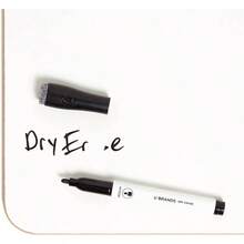 Dry Erase Lap Board, Double Sided, 9x 12 Inches, Dry Erase Marker Included, Small White Board, 1 Count