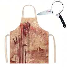 1PC Halloween Headband Costume Accessories Bloody Weapon Plastic Knife Party Decorations Cosplay Props Toys For Men Women Teens