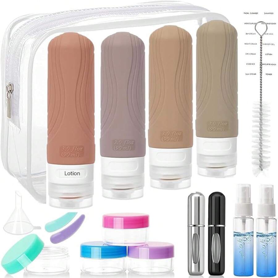 Refillable Bottle Set - Style D - View 1