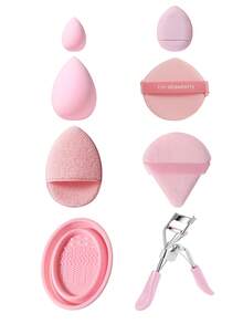 Conjunto de 11 Peças de Ferramentas de Maquiagem Completo, Incluindo 3 Escovas de Rímel de Duas Pontas + 2 Esponjas de Beleza + 4 Borlas de Pó + Tigela de Limpeza de Pincel + Pinça para Cílios, Leve e Portátil, Ferramentas de Maquiagem Diária Amigáveis para Iniciantes, Conjunto de Pincéis, Kit de Pincéis de Maquiagem, Conjunto de Pincéis de Maquiagem, Kit de Maquiagem Completo, Conjunto de Pincéis de Maquiagem, Kit de Maquiagem Completo, Kit de Pincéis, Conjunto de Pincéis de Maquiagem, Conjunto de Presentes de Maquiagem, Conjunto