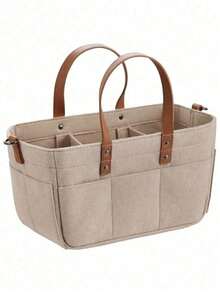 Easypie Selection 多用途毛毡汽车后备箱储物袋，纤维材质，耐用带手柄汽车储物袋，防尘防潮，实用汽车配件