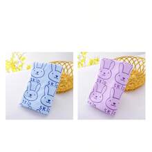 2条装柔软吸水不褪色卡通印花婴儿浴巾家用速干卡通印花可爱浴巾 - 彩色 - 查看 9