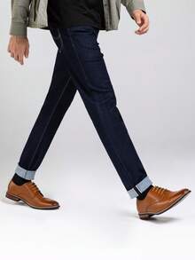 Men's Classic Oxford Shoes Formal Wingtip Lace Up Dress Shoes For Wedding Business Party Banquet Office