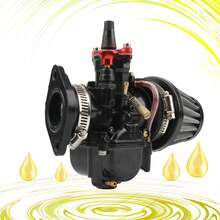 Carburator pentru motocicletă 28-30mm cu galerie de admisie, filtru de aer pentru Mikuni PWK 28 30, carburator Power Jet, accesorii de modificare pentru motociclete ATV off-road