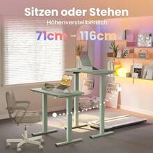 Conference Table - กรอบสีเขียวและสีเขียว - ดู 3