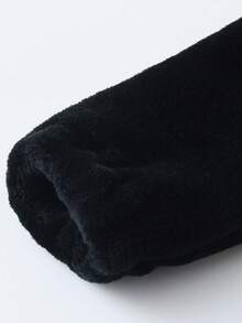Mono de bebé de manga larga con capucha y cierre de cremallera de gato para otoño, ropa para niños y niñas - Naranja - Ver 6