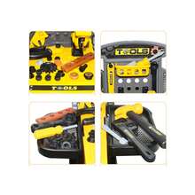 MURAMASAMX Deluxe 3-In-1 Tool Kit Construction Repair Case Toy - 黑色 - 查看 3