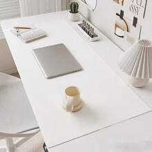 1 peça de tapete de mesa com proteção para os olhos, tapete de escritório, mouse pad grande, papel mata-borrão de couro sintético antiderrapante, mesa de laptop, tapete de mesa para maquiagem com unhas, tapete de mesa de centro, tapete de penteadeira, toalha de mesa extra grande, bloco de escrita à prova d'água para escritório e casa, à prova d'água, à prova de óleo, resistente ao desgaste, tapete de mesa de jantar sem necessidade de lavagem, adequado para uma variedade de mesas