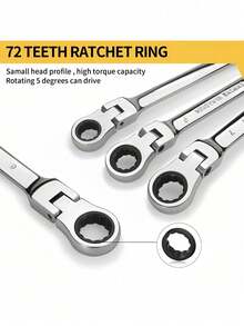 一套棘轮扳手，包含多个迷你扳手，价格实惠，物超所值，汽车维修工具，家用维修工具（我们单独出售，购买时请核对型号。谢谢！）