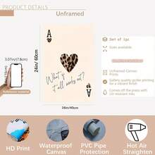 Juego de 3 impresiones de pósteres vintage, estampado de leopardo/guepardo neutro, bola 8 afortunada, arte de pared con estilo preppy elegante para decoración del hogar, arte abstracto vintage minimalista moderno en beige, decoración de otoño sin marco - Multicolor - Ver 12