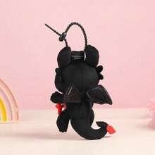 Universal Pictures How To Train Your Dragon Series - Cute Toothless 13cm Plush Hanging Ornament/Keychain/Backpack Hook, Sitting Soft Toy, Birthday Gift - The Toothless Boy Series-love - View 2