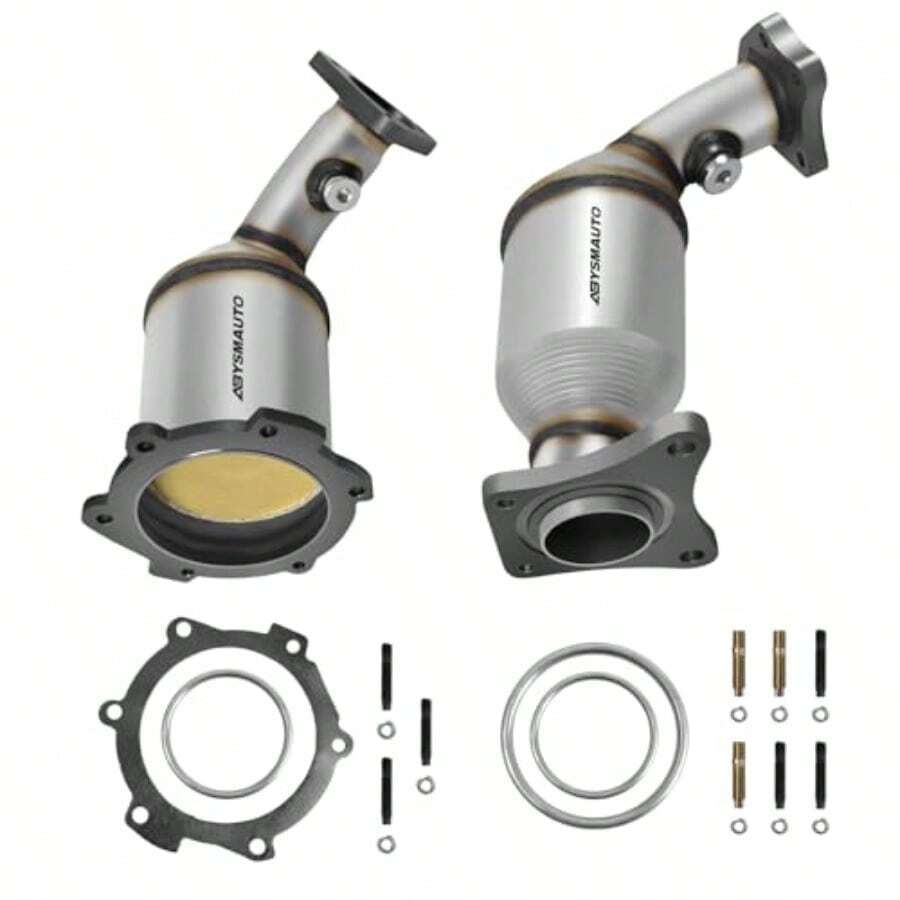 ABYSMAUTO Convertidor catalítico compatible con Nissan Murano 20032007 Maxima 20042008 Quest 20052006 3.5L V6 motor delantero izquierdo convertidor catalítico derecho ajuste directo 16222 16221 - como en la foto - Ver 1