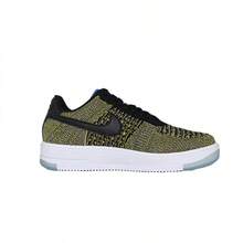 NIKE AIR FORCE 1 WOMEN'S AF1 FLYKNIT LOW Black Blue Game Royal Comfy 820256-004 Halloween - 彩色 - 查看 3