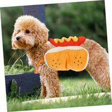 YARNOW Disfraz Divertido y Cálido De Perro Hot Dog para Mascotas Ropa Acogedora para Perros y Gatos S para Fiestas y Ocasiones Especiales - coloresvariados - Ver 5