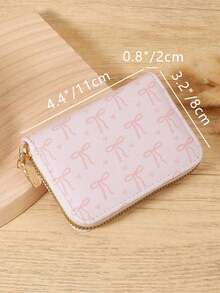 Love Pattern Versatile Coin Wallet Multi-Card Card Organizer For Storage Cards Lightweight Minimalist Fashion Modern For Anniversary For Christmas On Valentine's Day For Birthday Gift For Couple For For Girls For Lady For Female Bag School Supplies For School Dorm Room & Back To School Card Holder Card Holder Wallet Business Card Holder Credit Card Holder Card Holder Women For Women Wallet Mini Wallet Purse Wallet Card Wallet - Hồng - Xem 10