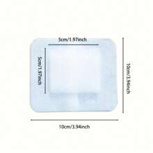 Approved Large Non-Woven Fabric Adhesive Wound Bandages, Low Sensitivity, Sterile Dressing Stickers For Emergency Treatment Of Large Wounds