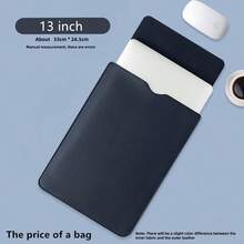 Etui na laptopa PU 13/13,3/14/15/16 cali, przenośna torba na komputer, ochronna osłona tabletu, torba na notebooka, torba na tablet, torba do przechowywania artykułów biurowych