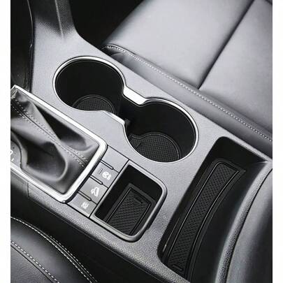 2021 - Alfombrillas Antipolvo para Accesorios Kia Sportage KX5 2017, 2018, 2019, 2020, 2021, 2022, Insertos de Soporte para Tazas Interior Personalizados, Bolsillos para Puerta de Consola