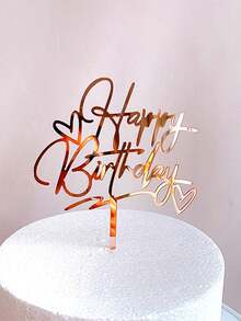 10 pièces Décorations de gâteau Toppers de gâteau d'anniversaire Grands cupcakes Décoration de gâteau de mariage Insertion de gâteau Décoration de fête