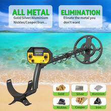 TREASURE HUNTER 专业金属探测器 MD4030，适用于寻宝，防水等级 IP68，适用于户外地面黄金探测 - 彩色 - 查看 3