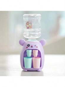 1pc Children's Educational Role-Playing Game - An Interesting Cartoon Small Battery Simulation Rabbit, Rabbit Or Pig Water Distribution Machine, Interactive Nozzle Between Children And Parents, A Cute Early Education Game - Multicolor - View 9